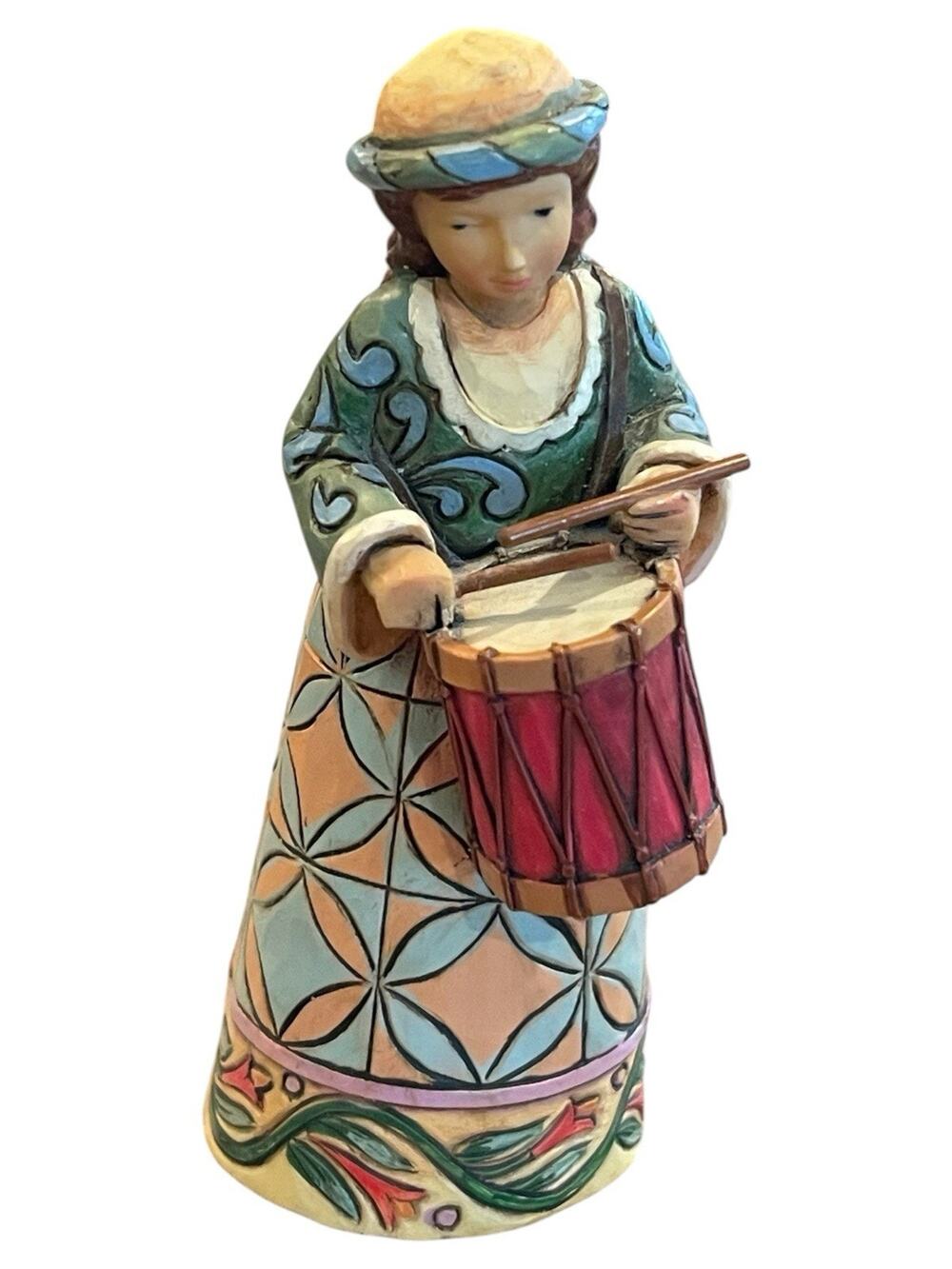 Jim Shore Heartwood Creek “We Welcome Him” Drummer Boy 4034383 Replacement